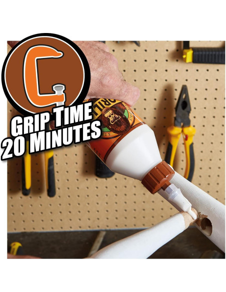 Pegamento para Madera Gorilla 236ml Resistente al Agua