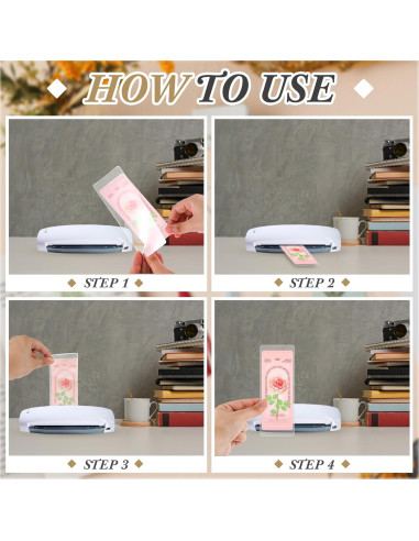 Kit de Laminado para Marcadores Fuyoooo 301 Pcs 6x16 cm