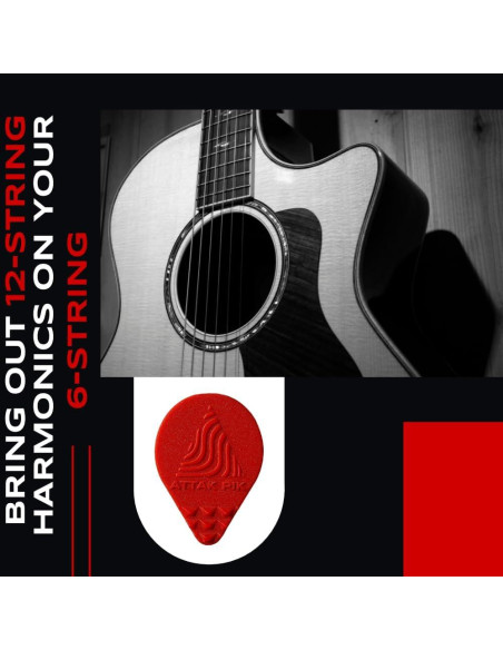 Puas Acoustik Attak 10 Unidades - Efecto 12 Cuerdas, Nylon