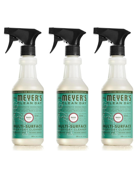 Limpiador Multiusos Mrs. Meyer's Albahaca 473 ml - Paquete de 3