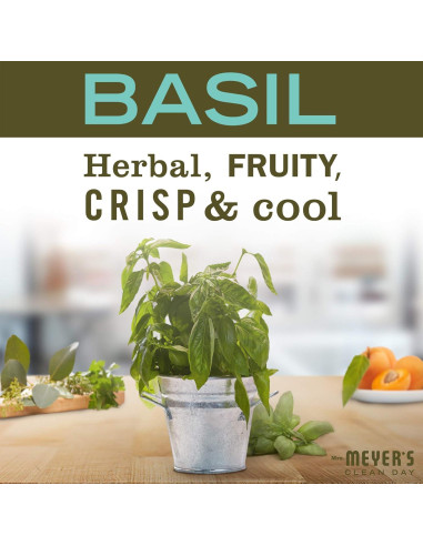 Limpiador Multiusos Mrs. Meyer's Albahaca 473 ml - Paquete de 3