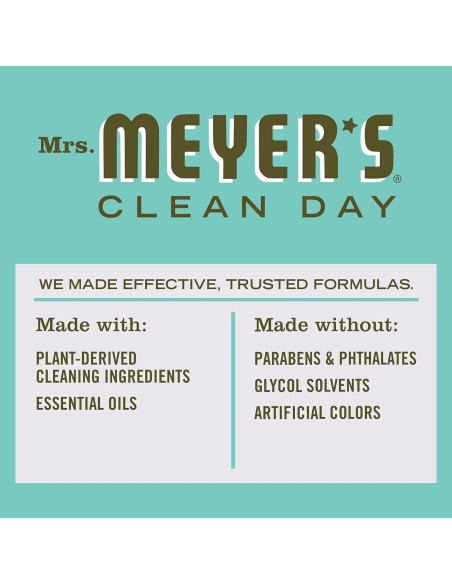 Limpiador Multiusos Mrs. Meyer's Albahaca 473 ml - Paquete de 3