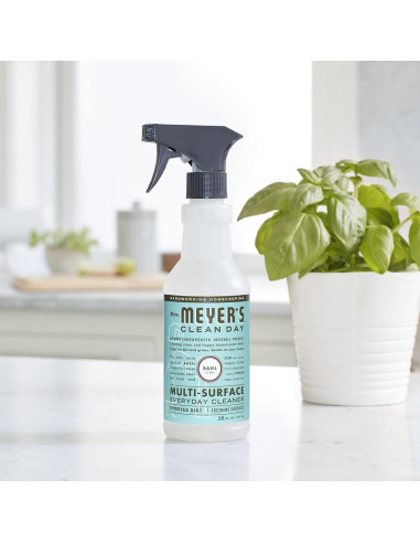 Limpiador Multiusos Mrs. Meyer's Albahaca 473 ml - Paquete de 3