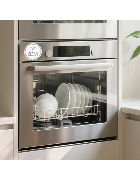 Imán de Lavavajillas Limpio Sucio Anobell 12.7 cm Doble Cara