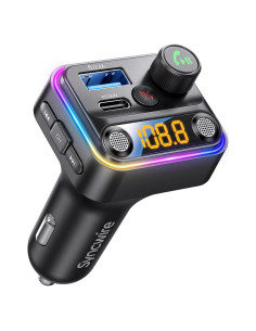 Transmisor FM Bluetooth 5.4 Syncwire 42W Carga Rápida