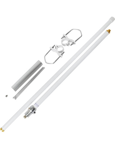 Antena de Fibra de Vidrio HYSHIKRA FB17UV 1.68m 4.5/7.2dBi UHF