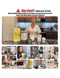 Termo de Comida Caliente GraceKit 2L Acero Inoxidable Verde 2