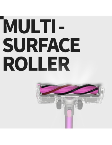 Aspiradora de varilla inalámbrica Roomie Tec R3, 225W, 43 min