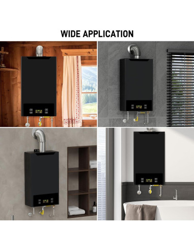 Calentador de Agua Sin Tanque FORIMO 18L Gas Natural Digital