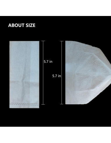 Bolsas de Cultivo Belit 100 Pcs 14.5x14.5 cm Tela No Tejida