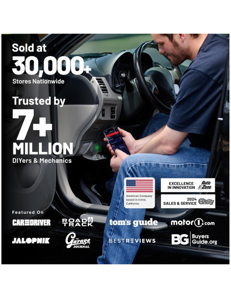 Escáner OBD2 Innova 1000 Bluetooth para iPhone y Android