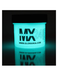 Pintura Brillante Aqua Glomania 1oz que Brilla en la Oscuridad