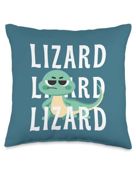 Cojín Lagarto Viral 40x40 cm 100% Poliester Doble Cara