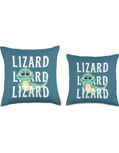 Cojín Lagarto Viral 40x40 cm 100% Poliester Doble Cara