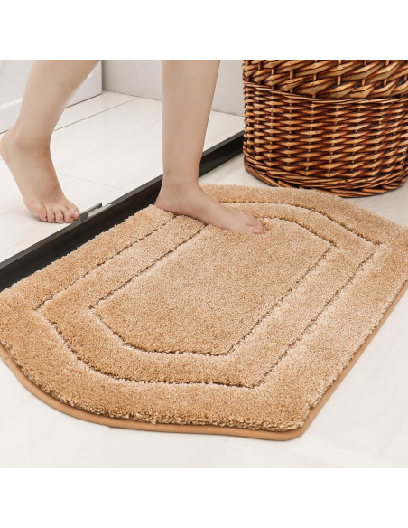 Alfombrilla de Baño Antideslizante COSY HOMEER Beige 45x68 cm