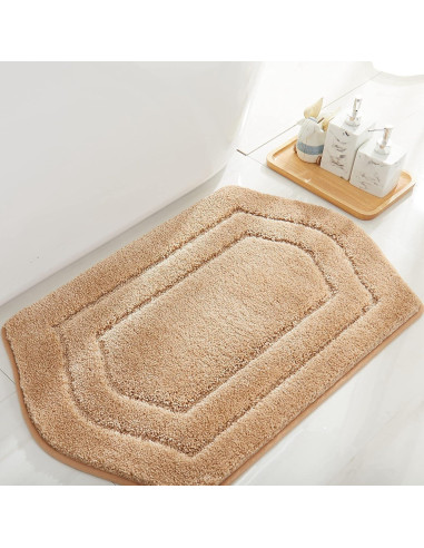 Alfombrilla de Baño Antideslizante COSY HOMEER Beige 45x68 cm