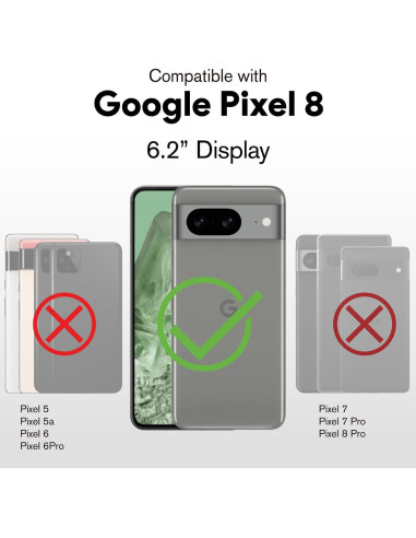 Funda VENA Outcross para Google Pixel 8 - Protección Militar Doble Capa