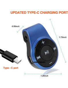 Receptor Bluetooth 5.0 Bluebyte BP-S210 Clip Inalámbrico 2