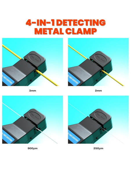 Identificador de Fibra Óptica VQP 800-1700nm OPM LED Color