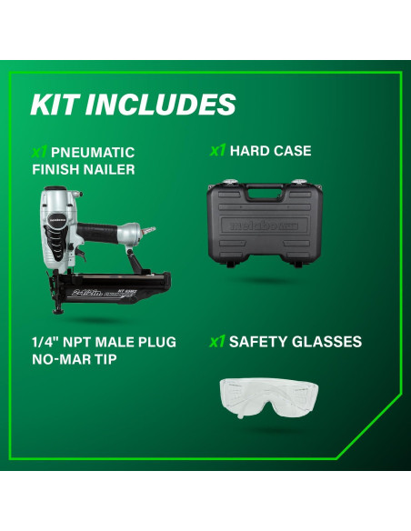 Clavadora de Acabado Metabo HPT NT65M2S 1.6 kg 16 Calibre