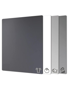 Set de 4 Tablas de Cortar Fotouzy Antideslizantes 30x38cm