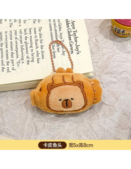 4 Llaveros de Peluche Adorables de Animales - Tiyaki