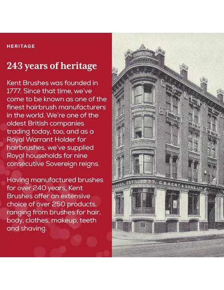 Cepillo Redondo Kent LBR1 de Madera de Haya 45mm Cerdas Jabalí