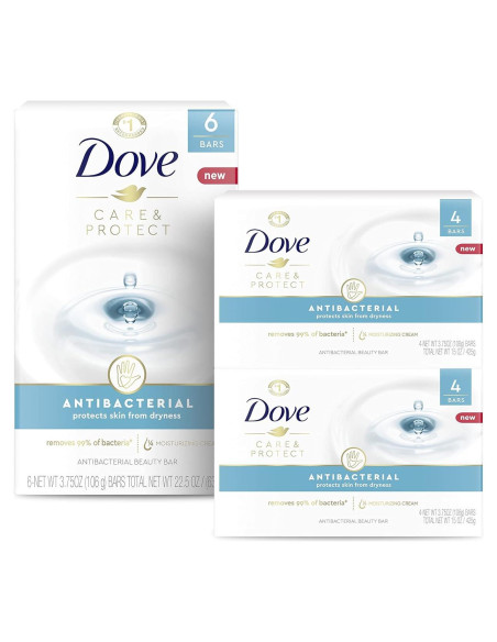 Barra de Belleza Antibacteriana Dove 106.3 g - Hidratante