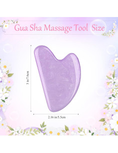 12 Herramientas Gua Sha Nuogo para Masaje Facial y Corporal 2