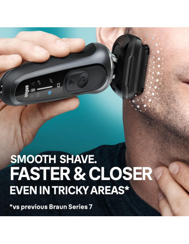 Afeitadora Eléctrica Braun Serie 7 7185cc Impermeable 10 Piezas