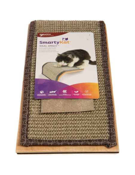 Rascador de Gato SmartyKat en Ángulo con Sisal Natural