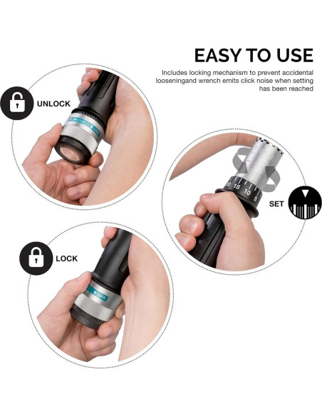 Llave de Torque Neiko PRO 03709B 1/2" Ajustable 63.5 cm