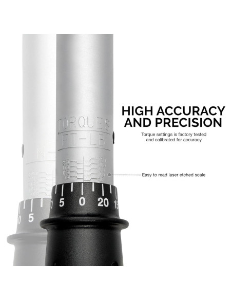 Llave de Torque Neiko PRO 03709B 1/2" Ajustable 63.5 cm