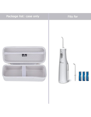 Funda Dura Waterpik WF-02 - Funda de Viaje Gris EVA