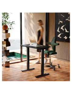 Escritorio Eléctrico Ajustable HUANUO 32" Negro - 4 Alturas