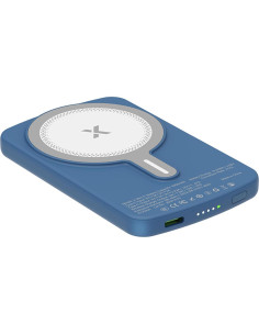 Batería Portátil Inalámbrica Shunhetai T3A 5000 mAh Azul 2