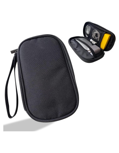 Organizador Electrónico de Viaje DLDD - Estuche para Cables Negro