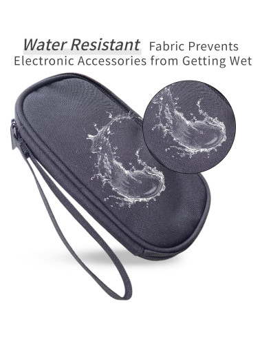 Organizador Electrónico de Viaje DLDD - Estuche para Cables Negro