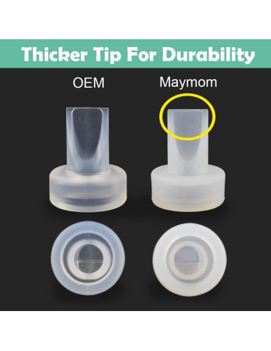 Partes de bomba Maymom para Ameda Purely Yours - Brida 22 mm