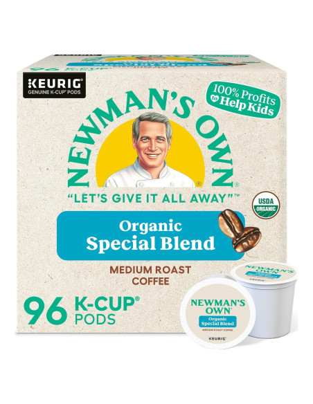 Café Orgánico Newman K-Cup Tostado Medio 96 Cápsulas