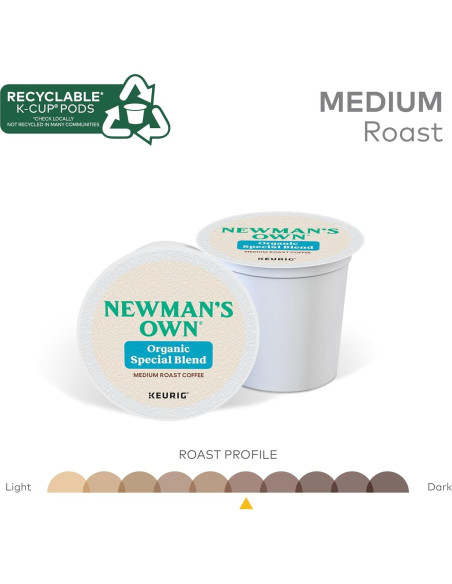 Café Orgánico Newman K-Cup Tostado Medio 96 Cápsulas
