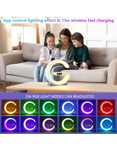 Lámpara de Mesa LED Blingbin con Carga Inalámbrica 15W