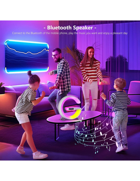 Lámpara de Mesa LED Blingbin con Carga Inalámbrica 15W