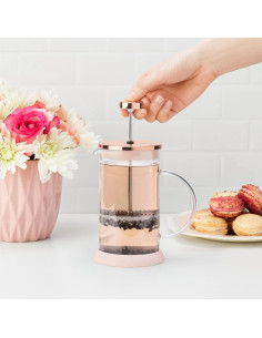 Prensa Francesa para Té y Café Pinky Up Riley 12 oz Rosa 2