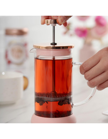 Prensa Francesa para Té y Café Pinky Up Riley 12 oz Rosa