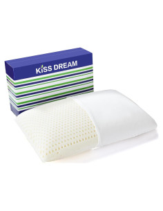 Almohada de Láttex Natural Kiss Dream 60x40cm Extra Suave