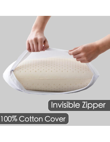 Almohada de Láttex Natural Kiss Dream 60x40cm Extra Suave