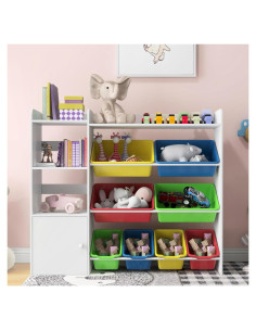 Organizador de Juguetes Xilingol 8 Contenedores 112.5x100 cm