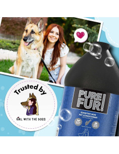 Acondicionador para Mascotas Pure Fur! Chica Con Los Perros 3.78L 2