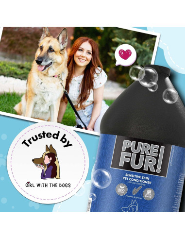 Acondicionador para Mascotas Pure Fur! Chica Con Los Perros 3.78L